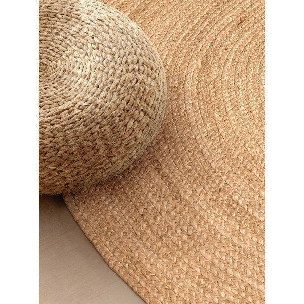 Covor în culoare naturală reversibil/țesut manual din iută 160x230 cm Braided – Hanse Home-image-2