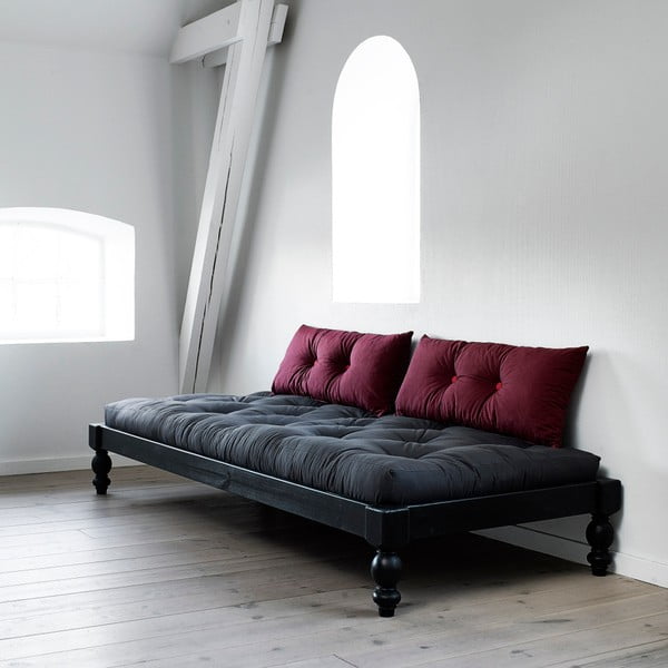 Canapea  Karup Rock-O Daybed Bordeaux