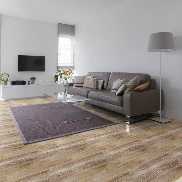 Autocolant pentru podea 90x60 cm Wooden Floor – Ambiance-image-1