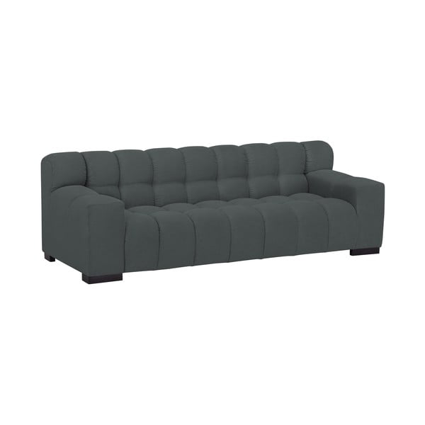 Canapea cu trei locuri Windsor & Co Sofas Moon, gri închis-image-1
