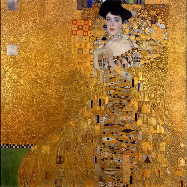 Reproducere tablou Gustav Klimt Adele Bloch-Bauer I, 80 x 80 cm