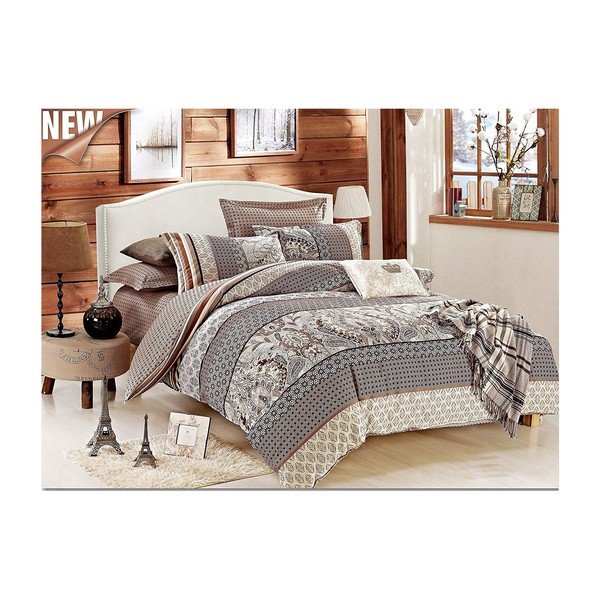 Lenjerie de pat din bumbac DecoKing Knight, 155 x 220 cm-image-1