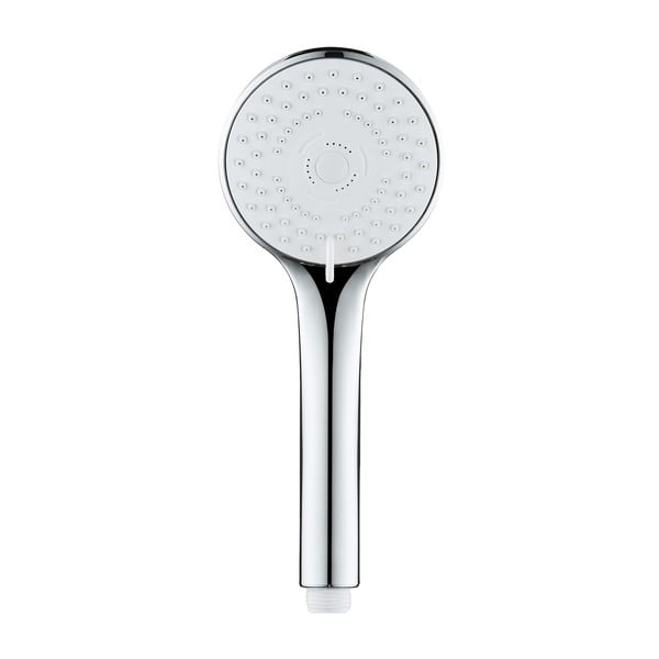 Cap de duș argintiu din plastic ø 9,5 cm Uno – Allstar