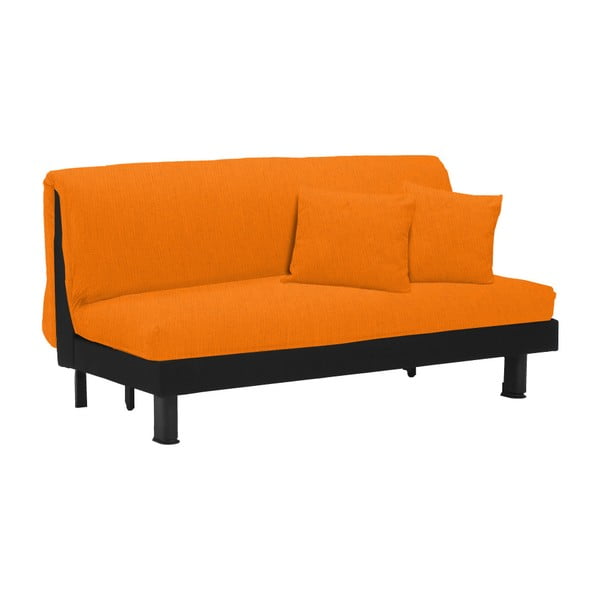 Canapea extensibilă cu 3 locuri 13Casa Lillo, portocaliu