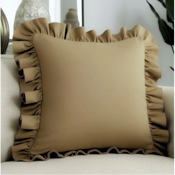 Față de pernă din amestec de bumbac 40x40 cm Ruffled – Mila Home-image-1