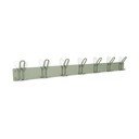 Cuier de perete verde prăfuit din metal 100 cm Miles – Spinder Design