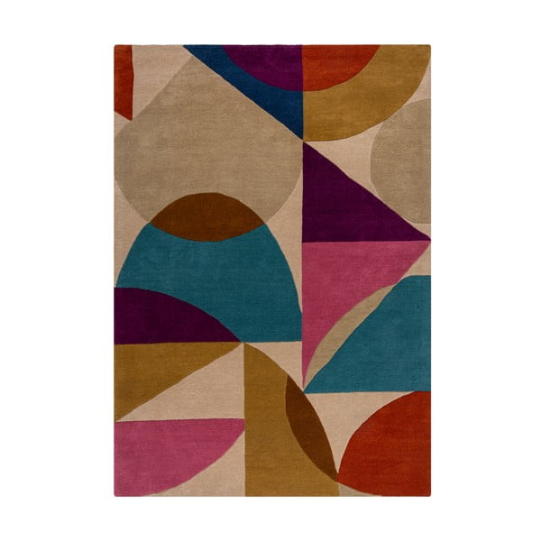 Covor țesut manual din lână 120x170 cm Oblix – Flair Rugs