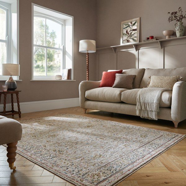 Covor în culoare naturală 120x160 cm Meena Vintage – Flair Rugs-image-2