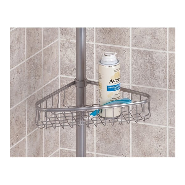 Raft telescopic de colț pentru baie iDesign York-image-2