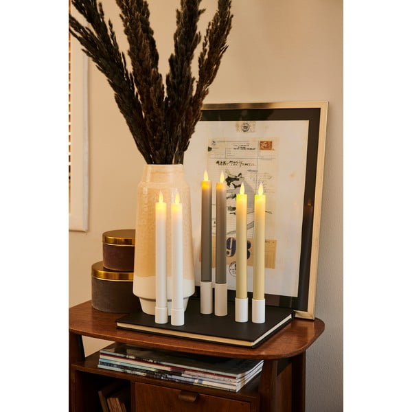 Lumânări LED 2 buc. cu baterii (înălțime 25 cm) Sara Crown – Sirius-image-3