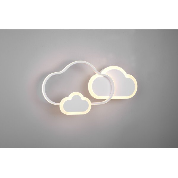 Corp de iluminat pentru copii alb 52x25 cm Cloudy – Reality-image-3