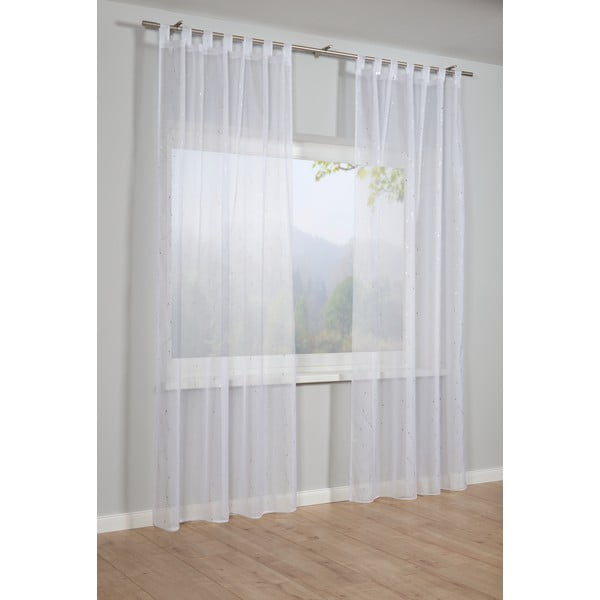 Perdea albă 245x140 cm Voile - Gardinia-image-1