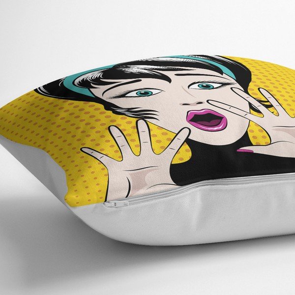 Față de pernă din amestec de bumbac Minimalist Cushion Covers PopArt Points, 45 x 45 cm-image-1