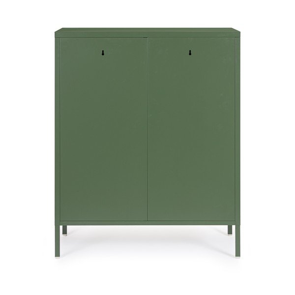 Dulap verde închis din metal cu încuietoare 80x101,5x40 cm Cambridge – Yes Everyday-image-4