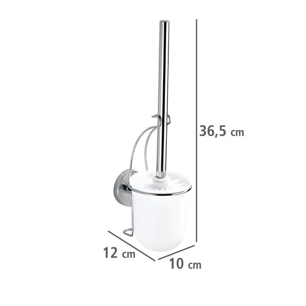 Perie pentru toaletă Wenko cu sistem de prindere Vacuum-Loc, până la 33 kg-image-3