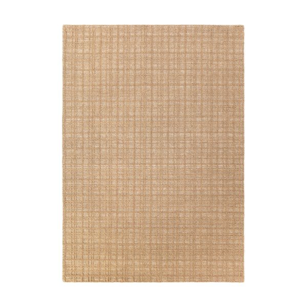 Covor bej țesut manual din amestesc de lână 120x170 cm Thatch Honey – Asiatic Carpets