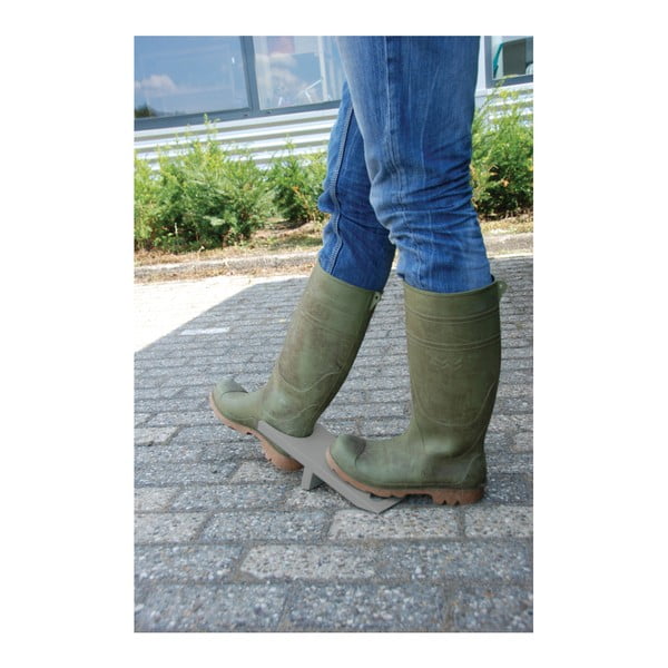 Încălțător Bootjack din lemn de pin Esschert Design, gri-image-1