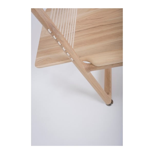 Bibliotecă din lemn masiv de stejar Gazzda Muse, 216 cm h-image-3