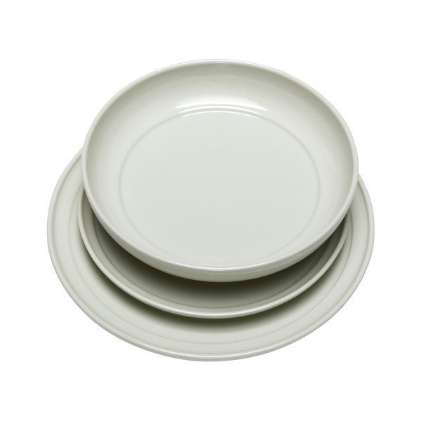 Farfurie crem pentru desert  din gresie ø 23 cm Amare – Hübsch-image-4