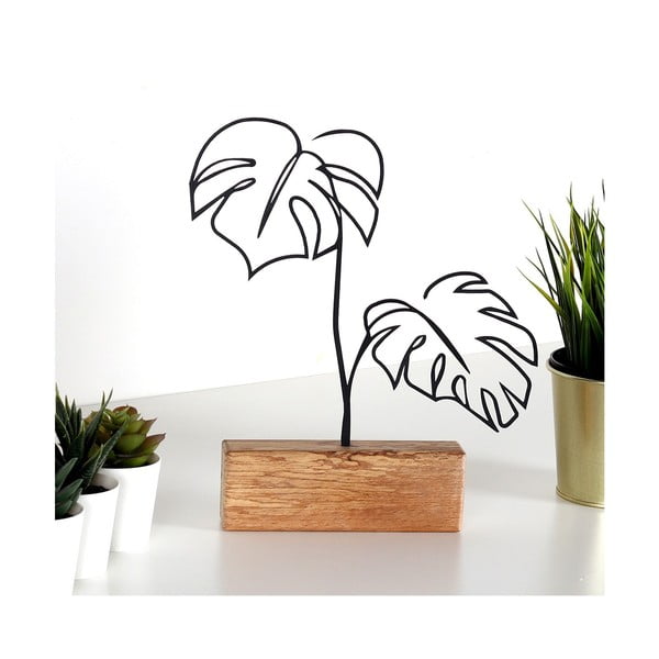 Statuetă din metal Leaves – Mioli Decor-image-3