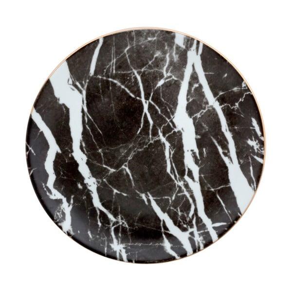 Farfurie din porțelan Vivas Marble, Ø 28 cm