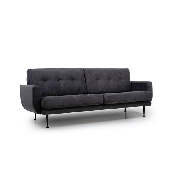 Canapea Scandic Fly Gentle, gri antracit-image-1