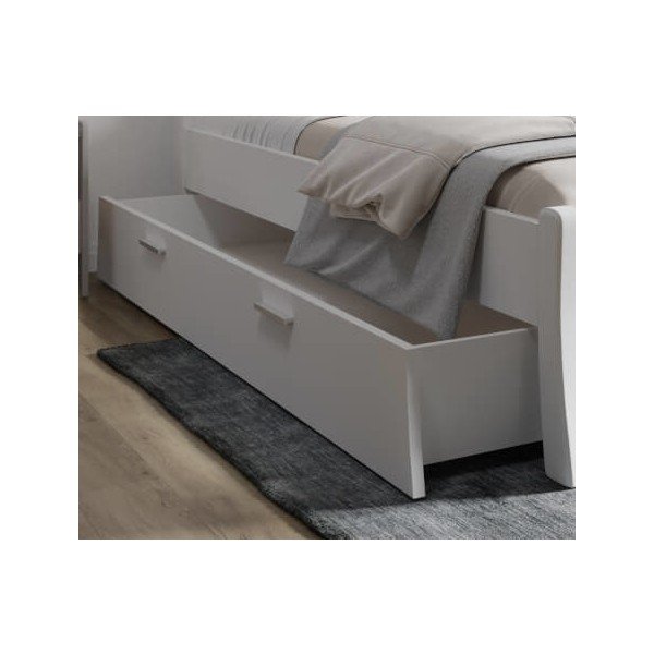 Sertar sub pat alb 160x200 cm Tonja – Olivia Living-image-2