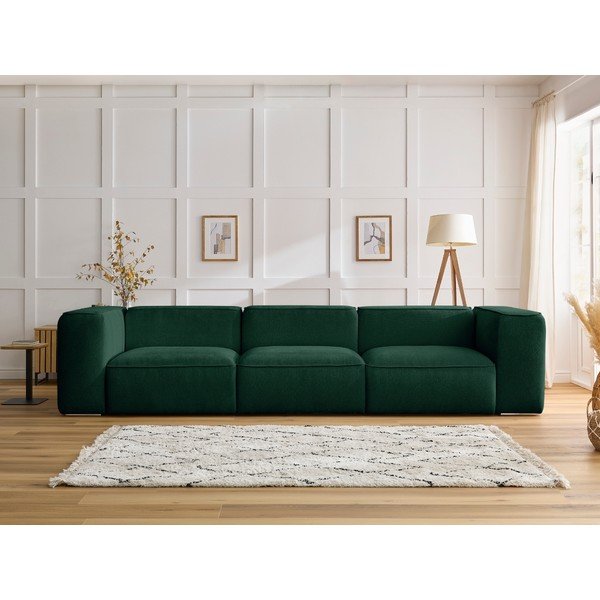 Canapea verde-închis 345 cm Zephyr – Bobochic Paris-image-1