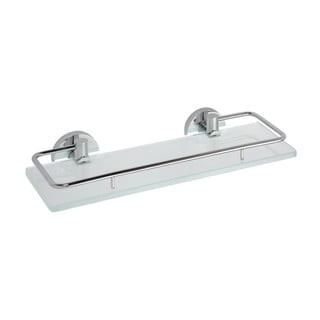 Raft de baie din alamă Sapho X-Round, lățime 30 cm, argintiu