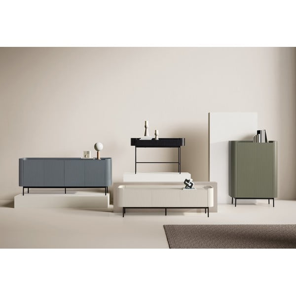 Dulap negru 100x140x40 cm Willa – MOME-image-2