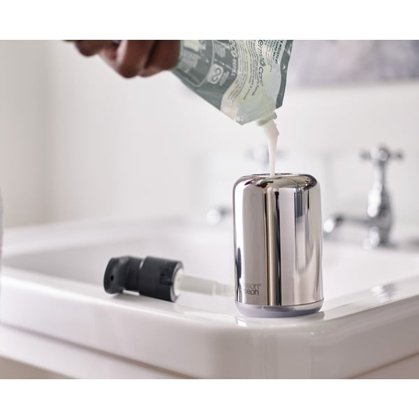 Dispenser de săpun lichid din oțel inoxidabil 300 ml EasyStore Luxe – Joseph Joseph-image-3