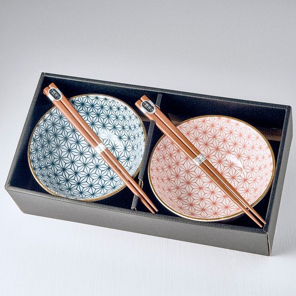 Set 2 boluri cu bețișoare MIJ Asanoha-image-1