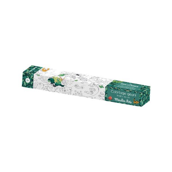 Carte de colorat Dans la Jungle - Moulin Roty-image-1