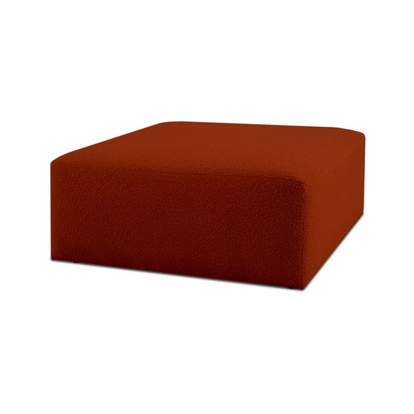 Modul pentru canapea cărămiziu cu tapițerie din stofă bouclé Roxy – Scandic-image-2