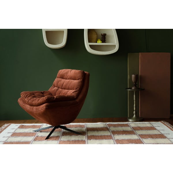 Covor teracotă din bumbac 160x230 cm Gambit – Dutchbone-image-1