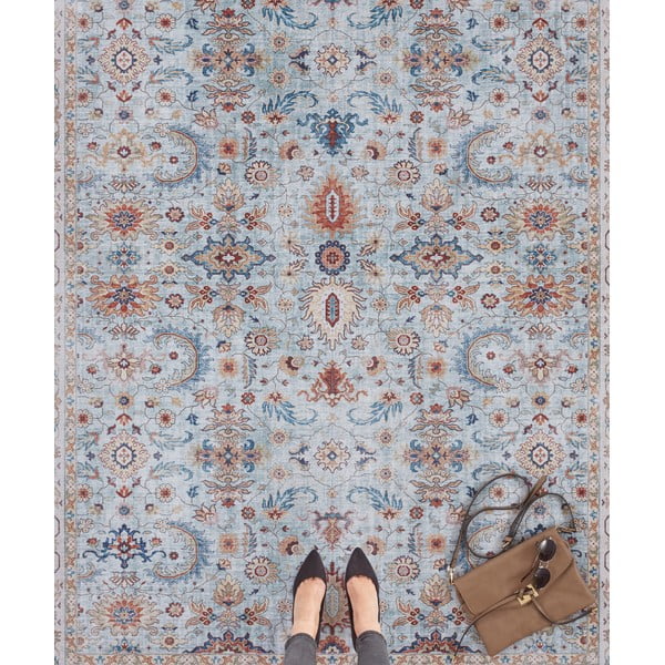 Covor Nouristan Vivana, 160 x 230 cm, albastru - bej-image-3