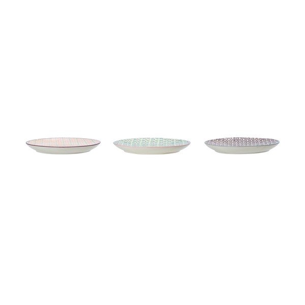Set de 3 farfurii din gresie ceramică Bloomingville Maya, ø 28 cm-image-2