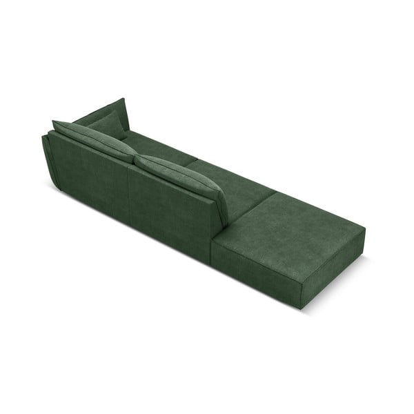 Șezlong verde închis (cu colț pe partea dreaptă) Vanda – Mazzini Sofas-image-3