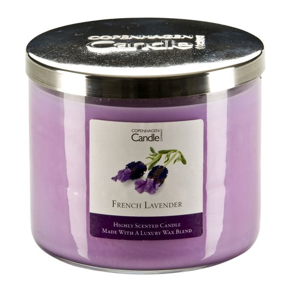 Lumânare parfumată Copenhagen Candles French Lavender, 50 ore