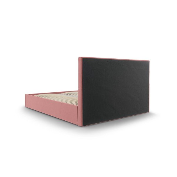 Pat dublu Mazzini Beds Nerin, 140 x 200 cm, roz-image-4