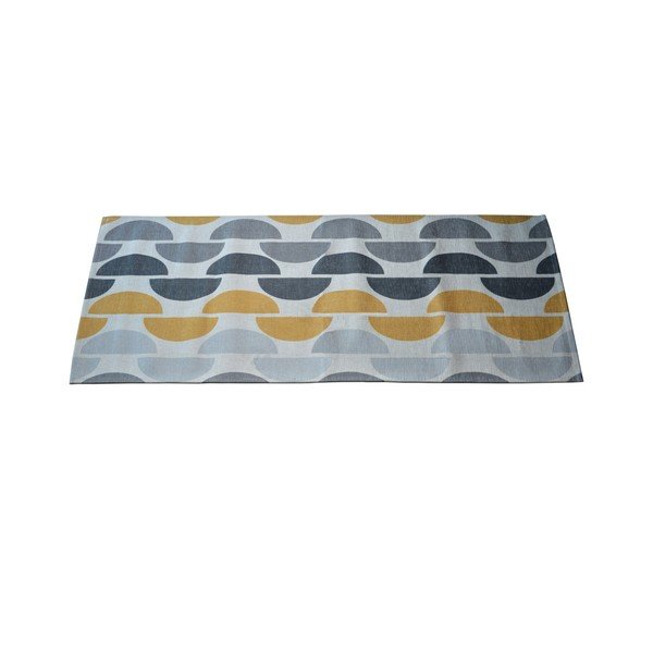 Traversă Floorita Halfmoon Grey Ochre, 60 x 190 cm, gri - galben-image-1