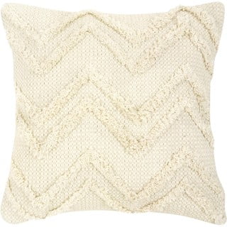 Față de pernă decorativă din bumbac Westwing Collection Akesha, 45 x 45 cm, bej