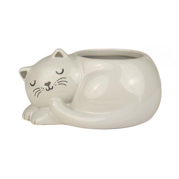 Ghiveci decorativ din ceramică Sleeping Cat – Sass & Belle