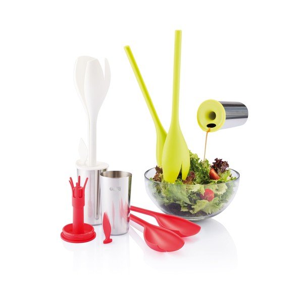 Set pentru salată XD Design Tulip, alb-image-1