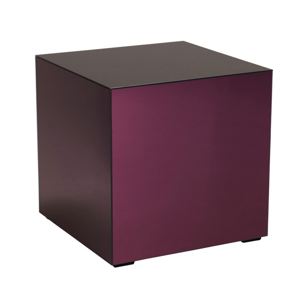 Măsuță auxiliară din sticlă 45,5x45,5 cm Cube – Ellos Home