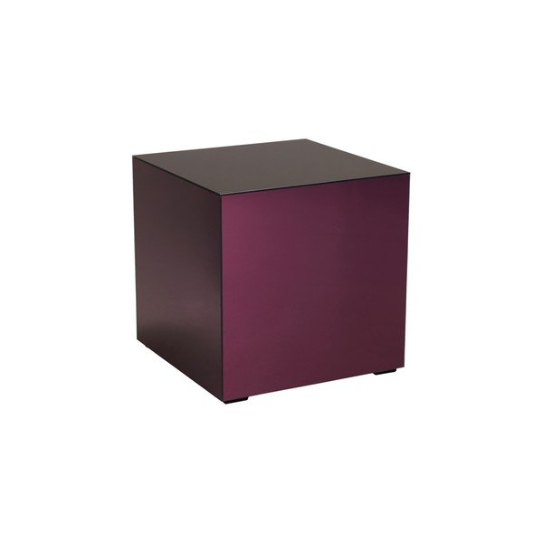 Măsuță auxiliară din sticlă 45,5x45,5 cm Cube – Ellos Home