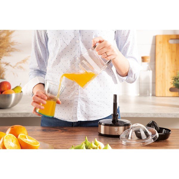 Presă electrică pentru citrice Rosegold Metallic Line - BerlingerHaus-image-2