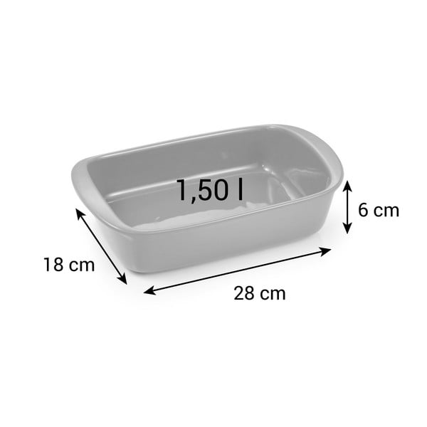 Vas de copt din gresie 18x28 cm Delícia – Tescoma-image-1