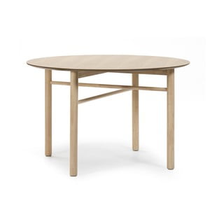 Masă dining rotundă Teulat Junco, ø 120 cm, natural
