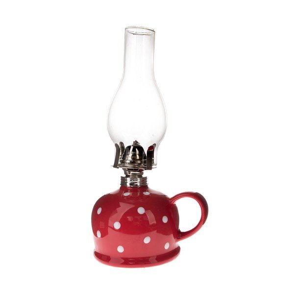 Felinar cu kerosen din ceramică (înălțime 28 cm) – Dakls
